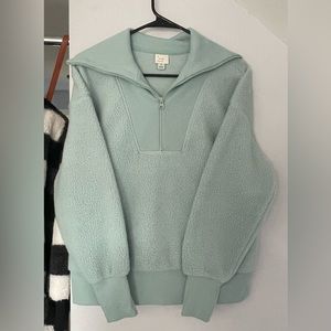Fleece 1/4 zip jacket